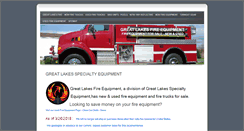 Desktop Screenshot of greatlakesfire.com