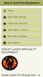 Mobile Screenshot of greatlakesfire.com